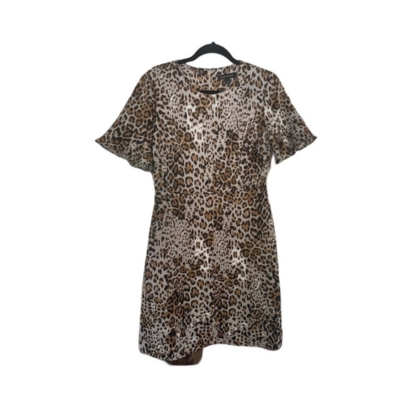 Banana Republic Leopard Dress 4 - Picture 1 of 7